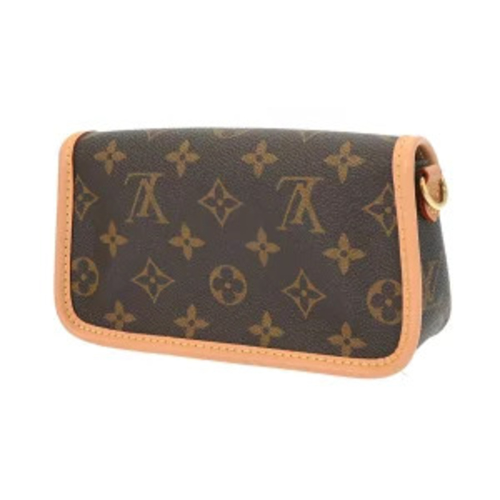 Louis Vuitton Monogram Diane Brown Canvas Shoulder Bag - Picture 2 of 7